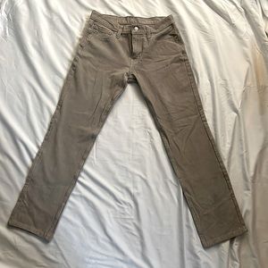 Levi’s Mens size 30 W 30 L Gray corduroys